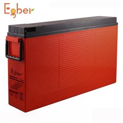 China Toys 12 Volt Front Terminal Gel Battery Solar Deep Cycle 200amp 12V 200AH Inverter Battery for sale