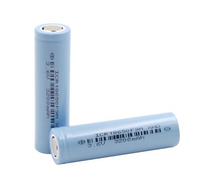 China Toys 3.6V Li Ion Cell Batteries 3200mAh 3C Discharge 18650 Lithium Battery Cell Storage Batteries For Electric Vehicles for sale