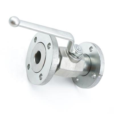 China Equipment Manufacturing HONGGE Fine Quality KHBF KHMFF-050 304 Stainless Steel Flange Type Double Union Ball Valve for sale