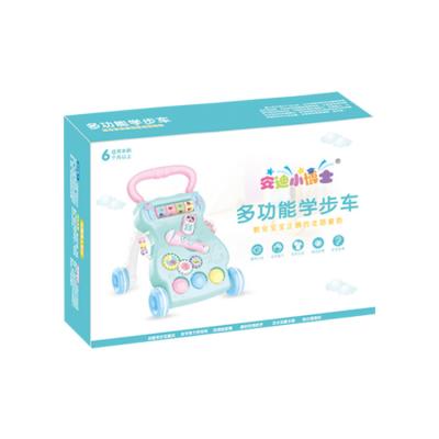 China ABS Quick Delivery Rocking Music Simple Walker Pattern Baby Walkers for sale