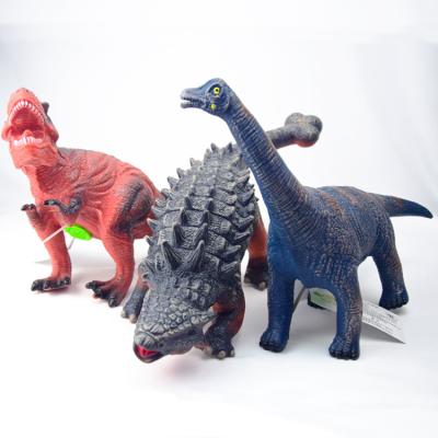 China Factory Soft Sell Best Quality PVC World Jurassic Triceratops Dinosaur Toy Model for sale