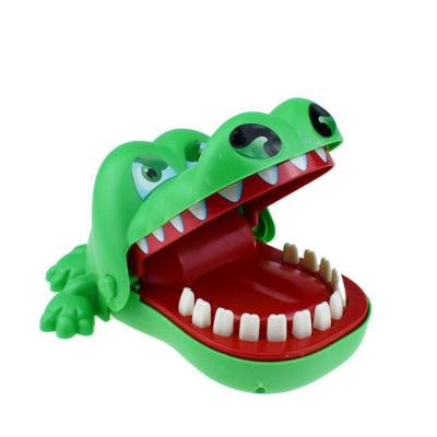 China Small Finger Toy Bite Crocodile For Kids Crocodile Mouth Mouth Dentist Bite Durable Wholesale Funny Play Gags for sale