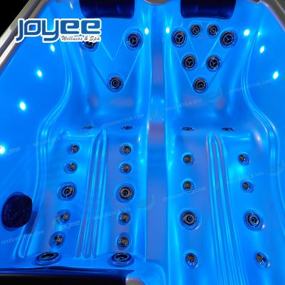 China JOYEE US Factory Aristech 2 Person Hot Tub Mini Whirlpool Spa Luxury Garden Acrylic Direct Outdoor Small Size Hot Tub JOYEE for sale