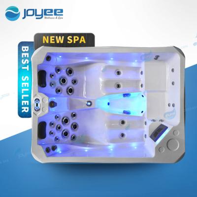 China JOYEE Aristech Foshan Freestanding Acrylic Cheap Spas Size China Outdoor Spa Hot Tub For 1-4 Person With Balboa System In Garden for sale