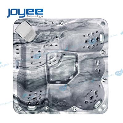 China JOYEE Odyssey Acrylic Sheet Hot Tub Massage Hesperu Vasca DA Adults Comfortable Outdoor Bagno Freestanding Balboa Spa Tub for sale