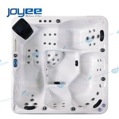 China JOYEE Modern Outside Whirlpool Water Fountain Circulation Patio Decoration Hot Tub Outdoor Swimming Pool Massage Sexy Spa for sale