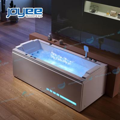 China Japanese JOYEE 2 person jakuzi function free jets whirlpool small 2 person drop in round whirlpool soaking tub for sale