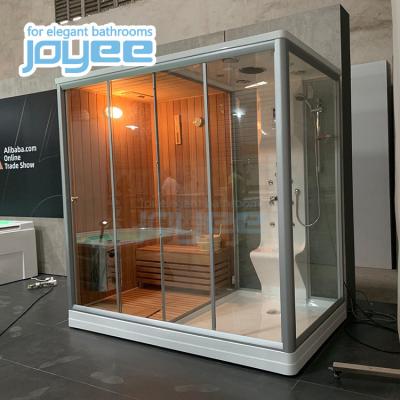 China Computer Control Panel JOYEE Hot Sauna And Saturated Steam Combination Room Sale Healthy Dry Steam Room Combo for sale