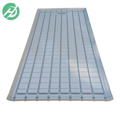 China Stable Structure Easily Assembled Flood Trays ABS Plastic Hydroponic Fodder Flood Grow Trays For Sale for sale