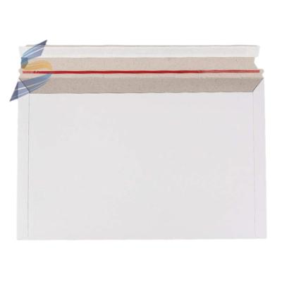 China Wholesale Recyclable Cheap Flat Kraft Stay Cardboard Mailer Rigid Envelope for sale