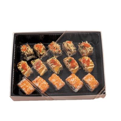 China Custom Biodegradable High Quality Disposable Package Sushi Food Packaging Box for sale