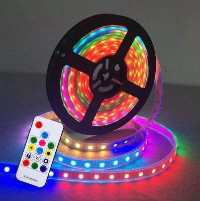 China Programmable Led Strip Lights IP30 IP65 IP67 IP69 Waterproof RGB Home Decoration Smart Strip Led Strip Lights for sale