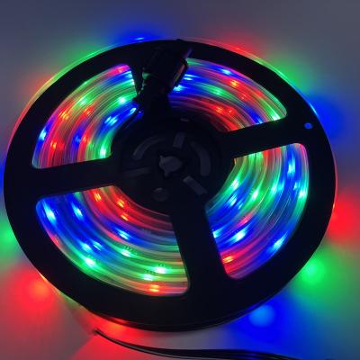 China Programmable led dmx pixel led strip lights ip65 ip67 12v 24v waterproof rgbww rgb spi programmable led strips for sale