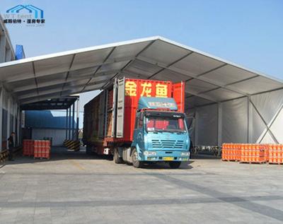 China Aluminum Structure Tent High Reinforced Temporary Storage Warehouse Party Tent-16061403 for sale