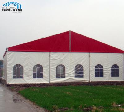 China Chinese wedding factories produce aluminum alloy wedding tents, which are safe and reliable in quality. for sale