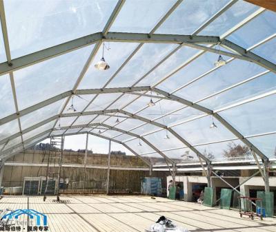 China Prefab Party Wedding Exhibition Events Structure Polygon Tent For Temporary Movable Events for sale