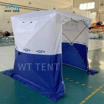 China Anti-fire Easy Carry Up Work Tent Finished Camping Tent For Traveling for sale