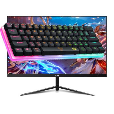 China YGM D2428 24inch Uncurved LCD Monitor For PC Computer Monitor Game 144hz Monitors RGB Light Bar for sale