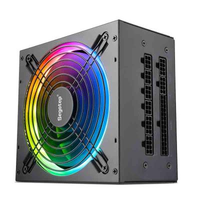 China PSU Power 80PLUS Gold Certification Power Supply PC Desktop Power 12cm Silent Segotep 850W RGB for sale