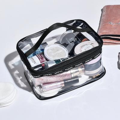 China Transparent china manufacturing high quality cheap transparent polyester cosmetic bag women cosmetic bag for sale