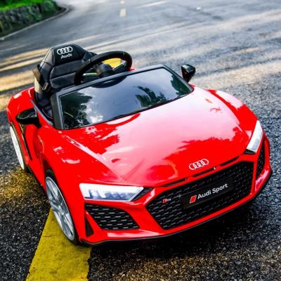 China New Arrvial Licensed Leather Seat Audi R8 Ride On Car Children's Car Toys Electric Kids Electric Car Children for sale