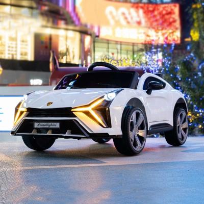 China 2021 wholesale ride with MP3 and USB plug on car electric kids cars ride on 12v toy cars for kids to drive for sale