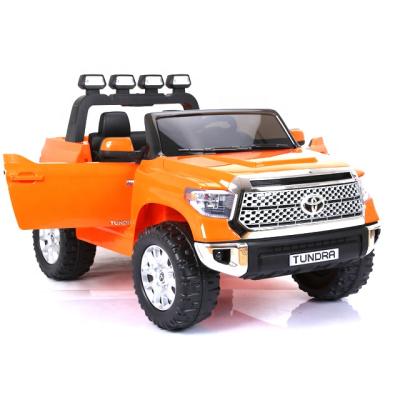 China With power indicator authorized Toyota Tundra car 12v ride (2 seats) on the electric child car ride children's ride on the electric car for sale