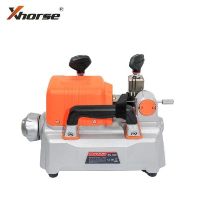 China Brand Xhorse Condor XC-009 Multi Key Cutting Machine With XC009 Battery For Single Sided And Double Sided Keys for sale