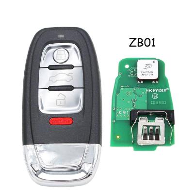 China ZB KEYDIY Universal Smart Key ZB01 For KD-X2 Car Remote Key Replacement Fit Over 2000 Models for sale