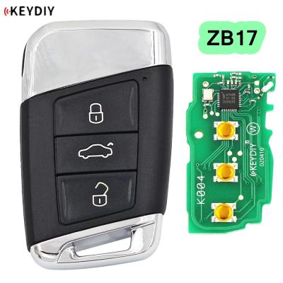 China ZB KEYDIY Universal ZB17 Smart Key For KD900 KD-X2 Remote Car Key Replacement Fit Over 2000 Models for sale