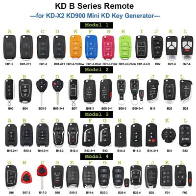 China For KEYDIY B series B01 B02 B04 B05 B11 B12 B15 B16 B18 B21 B22 B25 B27 B28 B29 B30 B31 KD-X2/KD900/KD mini remote control for KD900 KD-X2 mini KD for sale