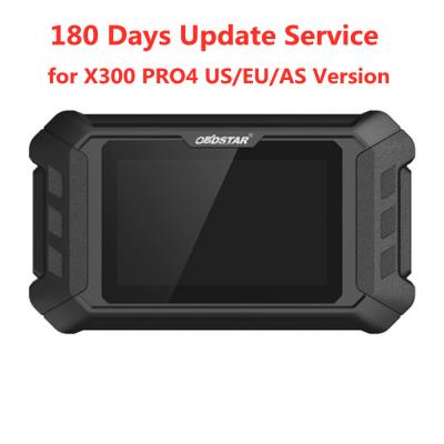 China Many kinds of car models 180 days update service for OBDStar X300 Pro4 and Master Master 5 EU/AS/US version for sale