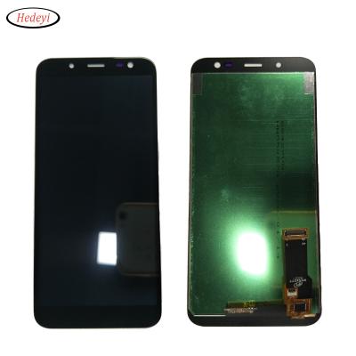 China High Quality AMOLED LCD For Samsung Mobile Phones Touch Screen For Samsung Galaxy J6 J600F LCD Display H38 for sale