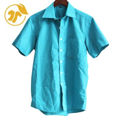 China Casual wear MEN'S SHIRT second-hand clothes (SHORTS+LONG SLEEVE) used apparel bales wholesale for sale