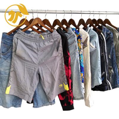 China MEN'S SHORT PANTS ORIGINAL Multi-colored second hand wholesale high quality used clothing for sale