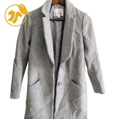 China High Grade Second Hand Clothes Fashionable Men's Overcoat (Coat) Kind Kind Second Hand Woolen Clothes for sale