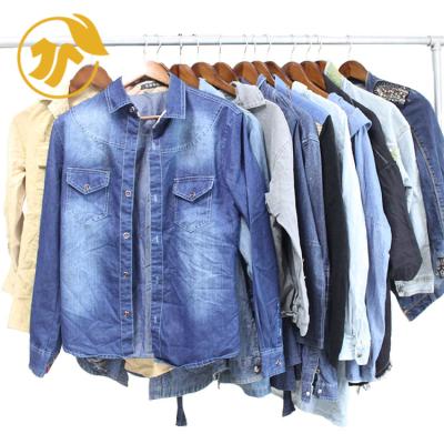 China Second-Hand Clothing Used Mens High Quality Colthing Used Light Jacket Clothes (Zipper&Button). for sale