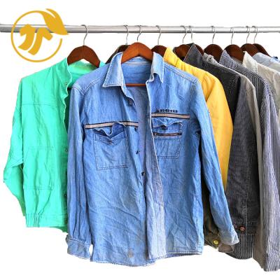 China High grade second hand clothes price top second hand used clothing mens / ladies shirt ab jeans in africa for sale