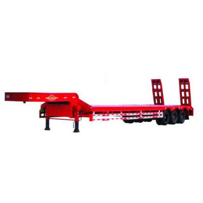 China China factory 3 axle low bed semi trailer low bed semi trailer low bed semi trailer for sale