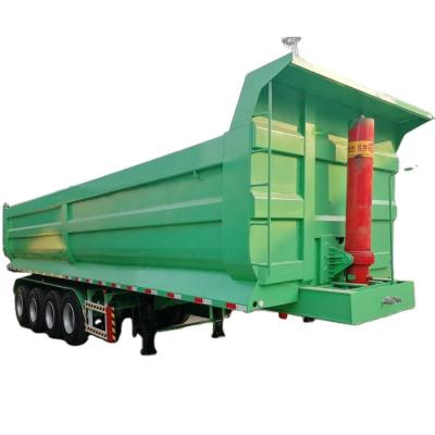 China Truck Trailer Best Selling 4 Axle Dump Semi Trailer Capacity 80 Ton Tipper Semi Trailer For Sale for sale