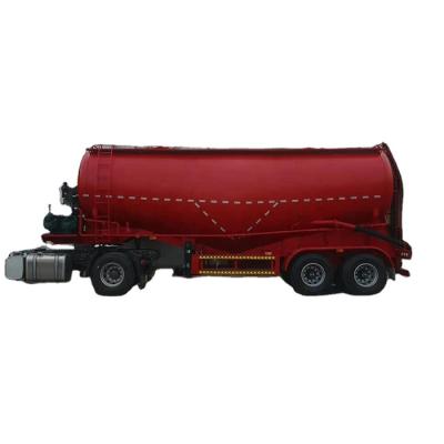 China China factory 3 axle aluminum alloy bulk cement tank semi trailer truck trailer for sale for sale