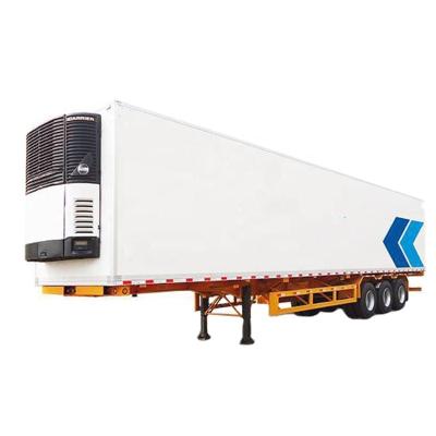 China Long Distance Transport Refrigerated Semi Trailer Cargo Box Trailer For Sale From Trailer Manufacturer Made In China for sale