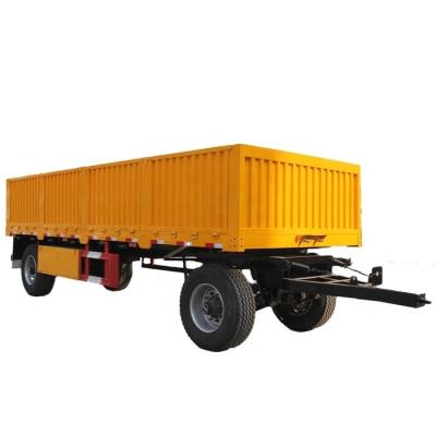 China Full Truck Trailer China Trailer 2 Axle Drawbar Towing Dolly Cargo Trailer For Sale for sale