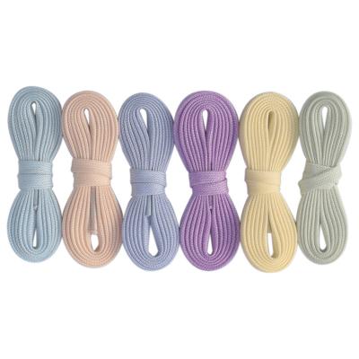 China New Weiou flat color laces changing different color changed in the sun pretty special flat laces for sale