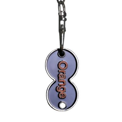 China Custom Promotional Gift Metal Shopping Cart Token Coin Holder Soft Enamel Token Two Coin Zinc Alloy Trolley Key Chain for sale