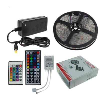 China TV 5m 12V RGB 2835 led flexible led strip light strip 60 LEDs per meter for sale