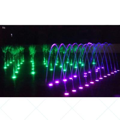 China Modern Underwater Laminar Color Jet Fountain For Water Laminar Jet Fountain With 3w RGB Laminar Flow Fountain Ponds Stainless for sale