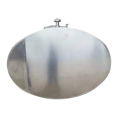 China Liquid food SUS304 Horizontal Transport fresh milk polypropylene holding tanks for sale