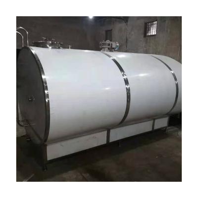 China Factory Price Stainless Steel 1000 Liters Milk Chiller Bulk Tank Ventilation Tank Refrigerator Machine for sale