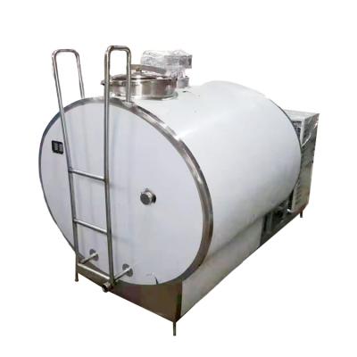 China Factory Automatic Milk Tank 500-10000L Direct Cooling Stainless Steel 304 for sale